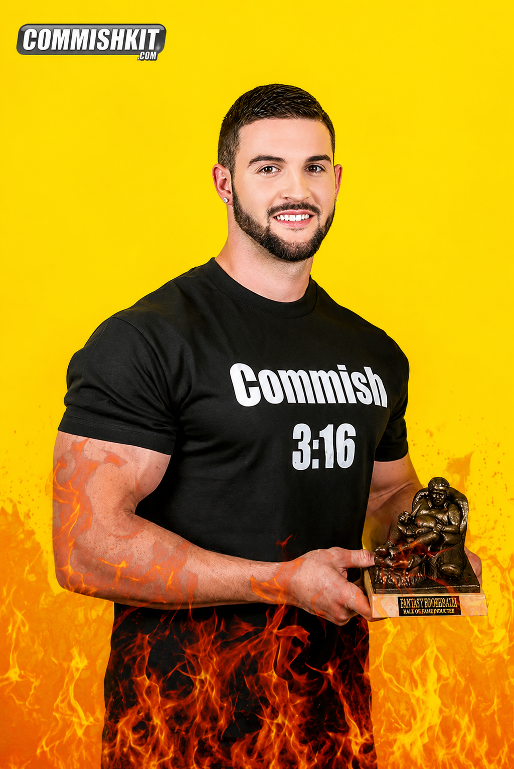 Fire Sale: Commish 3:16 T-shirt 20% OFF