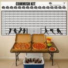Sale Commish Kit 16-team 20-round fantasy football draft boards